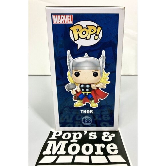Funko Pop! Marvel: Thor 438 Exclusive Vaulted Figure W/Box damaged & Protector - Picture 5 of 16